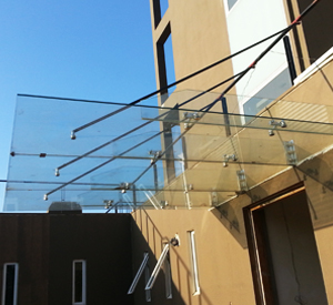 Canopy, Aluk Aluminium Fabricators, Sri Lanka