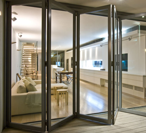 Sliding Folder Doors, Aluk Aluminium Fabricators, Sri Lanka